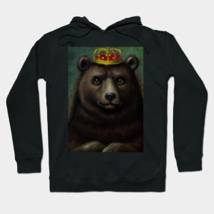 Bear with Crown Hoodie